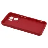 Phonesta Grooved Silikon Back Cover Hülle für Oppo Reno13 F 4G/5G / Reno13 FS 5G - Rot 6
