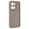 Phonesta Grooved Silikon Back Cover Hülle für Oppo Reno13 Pro - Braun 3