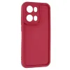 Phonesta Grooved Silikon Back Cover Hülle für Oppo Reno13 Pro - Rot 3