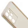 Phonesta Grooved Silikon Back Cover Hülle für Samsung Galaxy S25 Ultra - Beige 5
