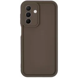 Phonesta Grooved Silikon Back Cover Hülle für Samsung Galaxy A26 - Braun