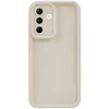 Phonesta Grooved Silikon Back Cover Hülle für Samsung Galaxy A36 - Beige