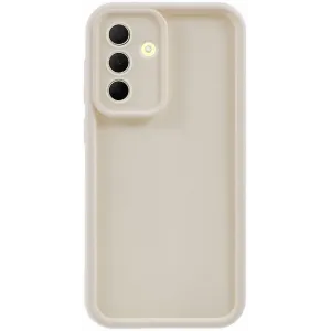 Phonesta Grooved Silikon Back Cover Hülle für Samsung Galaxy A36 - Beige