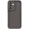 Phonesta Grooved Silikon Back Cover Hülle für Samsung Galaxy A36 - Braun