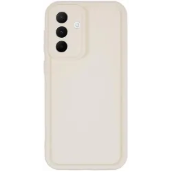 Phonesta Grooved Silikon Back Cover Hülle für Samsung Galaxy A56 - Beige