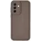 Phonesta Grooved Silikon Back Cover Hülle für Samsung Galaxy A56 - Braun