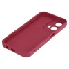 Phonesta Grooved Silikon Back Cover Hülle für Motorola Moto G35 - Rot 4