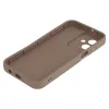 Phonesta Grooved Silikon Back Cover Hülle für Motorola Moto G55 - Braun 5