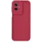 Phonesta Grooved Silikon Back Cover Hülle für Motorola Moto G55 - Rot