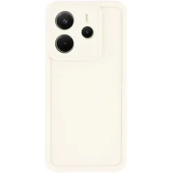 Phonesta Grooved Silikon Back Cover Hülle für Xiaomi Redmi Note 14 4G - Beige