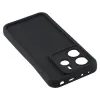 Phonesta Grooved Silikon Back Cover Hülle für Xiaomi Redmi Note 14 4G - Schwarz 4