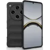 Phonesta GripShell Silikon Back Cover Hülle für Oppo Find X8 Pro - Schwarz
