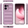 Phonesta GripShell Silikon Back Cover Hülle für Oppo Reno13 F 4G/5G / Reno13 FS 5G - Lila 3