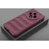 Phonesta GripShell Silikon Back Cover Hülle für Oppo Reno12 F/Reno12 FS - Bordeaux 2