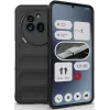 Phonesta GripShell Silikon Back Cover Hülle für Nothing Phone (3a) Pro - Schwarz