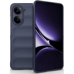 Phonesta GripShell Silikon Back Cover Hülle für Xiaomi Poco X7 Pro - Dunkelblau