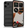 Phonesta GripShell Silikon Back Cover Hülle für Nothing CMF Phone 2 Pro - Schwarz