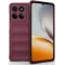 Phonesta GripShell Silikon Back Cover Hülle für Motorola Edge 60 Pro - Bordeaux