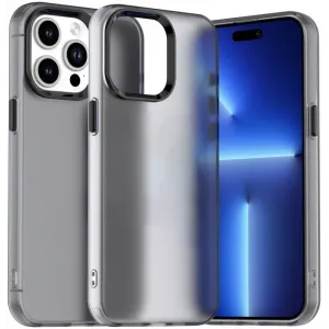 Phonesta HardFrost Back Cover Hülle für Apple iPhone 14 Pro - Mattschwarz