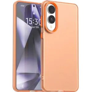 Phonesta HardFrost Back Cover Hülle für Samsung Galaxy S25 Edge - Matt Orange