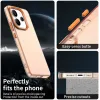 Phonesta HardFrost Back Cover Hülle für Xiaomi Redmi Note 14 4G 163.2mm - Matt Orange 5