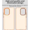 Phonesta HardFrost Back Cover Hülle für Xiaomi Poco X7 Pro - Matt Orange 3