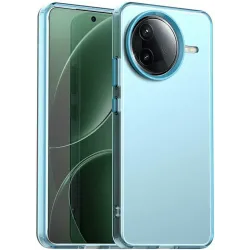 Phonesta HardFrost Back Cover Hülle für Xiaomi Poco F7 Pro - Matt Blau