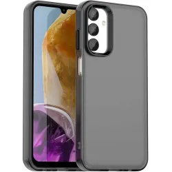 Phonesta HardFrost Back Cover Hülle für Samsung Galaxy M55 - Mattschwarz