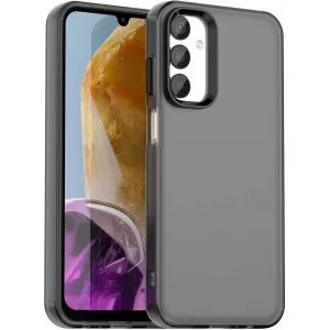 Phonesta HardFrost Back Cover Hülle für Samsung Galaxy M55 - Mattschwarz