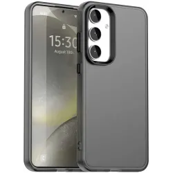 Phonesta HardFrost Back Cover Hülle für Samsung Galaxy S25 FE - Mattschwarz