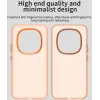 Phonesta HardFrost Back Cover Hülle für Xiaomi Redmi Note 15 Pro 5G - Matt Orange 2