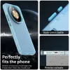 Phonesta HardFrost Back Cover Hülle für HONOR Magic8 Lite - Matt Blau 1