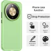 Phonesta HardFrost Back Cover Hülle für HONOR Magic8 Lite - Matt Grün 4