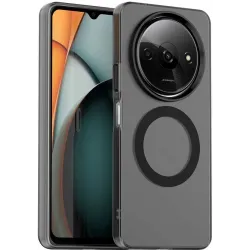 Phonesta HardFrost Back Cover Hülle mit MagSafe für Xiaomi Redmi A3 - Mattschwarz