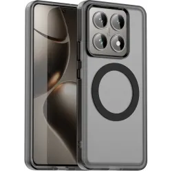Phonesta HardFrost Back Cover Hülle mit MagSafe für Xiaomi 14T - Mattschwarz