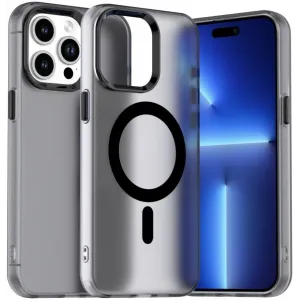 Phonesta HardFrost Back Cover Hülle mit MagSafe für Apple iPhone 14 Pro - Mattschwarz