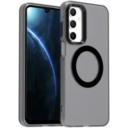 Phonesta HardFrost Back Cover Hülle mit MagSafe für Samsung Galaxy A16 - Mattschwarz