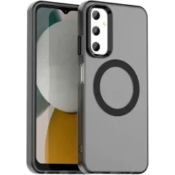 Phonesta HardFrost Back Cover Hülle mit MagSafe für Samsung Galaxy A05s - Mattschwarz