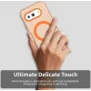 Phonesta HardFrost Back Cover Hülle mit MagSafe für Google Pixel 9a - Matt Orange 5