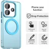 Phonesta HardFrost Back Cover Hülle mit MagSafe für Xiaomi Redmi Note 14 5G - Matt Blau 2