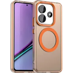 Phonesta HardFrost Back Cover Hülle mit MagSafe für Xiaomi Redmi Note 14 5G - Matt Orange