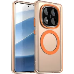Phonesta HardFrost Back Cover Hülle mit MagSafe für Xiaomi Redmi Note 14 Pro 5G / Xiaomi Poco X7 - Matt Orange