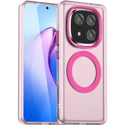 Phonesta HardFrost Back Cover Hülle mit MagSafe für Xiaomi Redmi Note 14 Pro Plus - Mattrosa