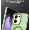 Phonesta HardFrost Back Cover Hülle mit MagSafe für Oppo Reno13 F 4G/5G / Reno13 FS 5G - Matt Grün 7