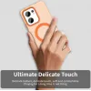 Phonesta HardFrost Back Cover Hülle mit MagSafe für Oppo Reno13 F 4G/5G / Reno13 FS 5G - Matt Orange 5