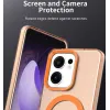 Phonesta HardFrost Back Cover Hülle mit MagSafe für Oppo Reno13 F 4G/5G / Reno13 FS 5G - Matt Orange 7