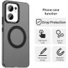 Phonesta HardFrost Back Cover Hülle mit MagSafe für Oppo Reno13 F 4G/5G / Reno13 FS 5G - Mattschwarz 2