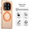 Phonesta HardFrost Back Cover Hülle mit MagSafe für Xiaomi Redmi Note 14 Pro 4G - Matt Orange 2