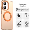 Phonesta HardFrost Back Cover Hülle mit MagSafe für Xiaomi Poco X7 Pro - Matt Orange 2