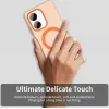 Phonesta HardFrost Back Cover Hülle mit MagSafe für Xiaomi Poco X7 Pro - Matt Orange 5